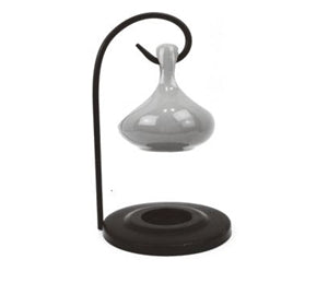 Tear Drop Style Wax Melter / Oil Burner - Grey